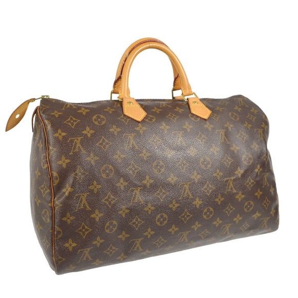 Louis Vuitton Speedy 40 Duffle Handbag Monogram - Picture 2 of 6